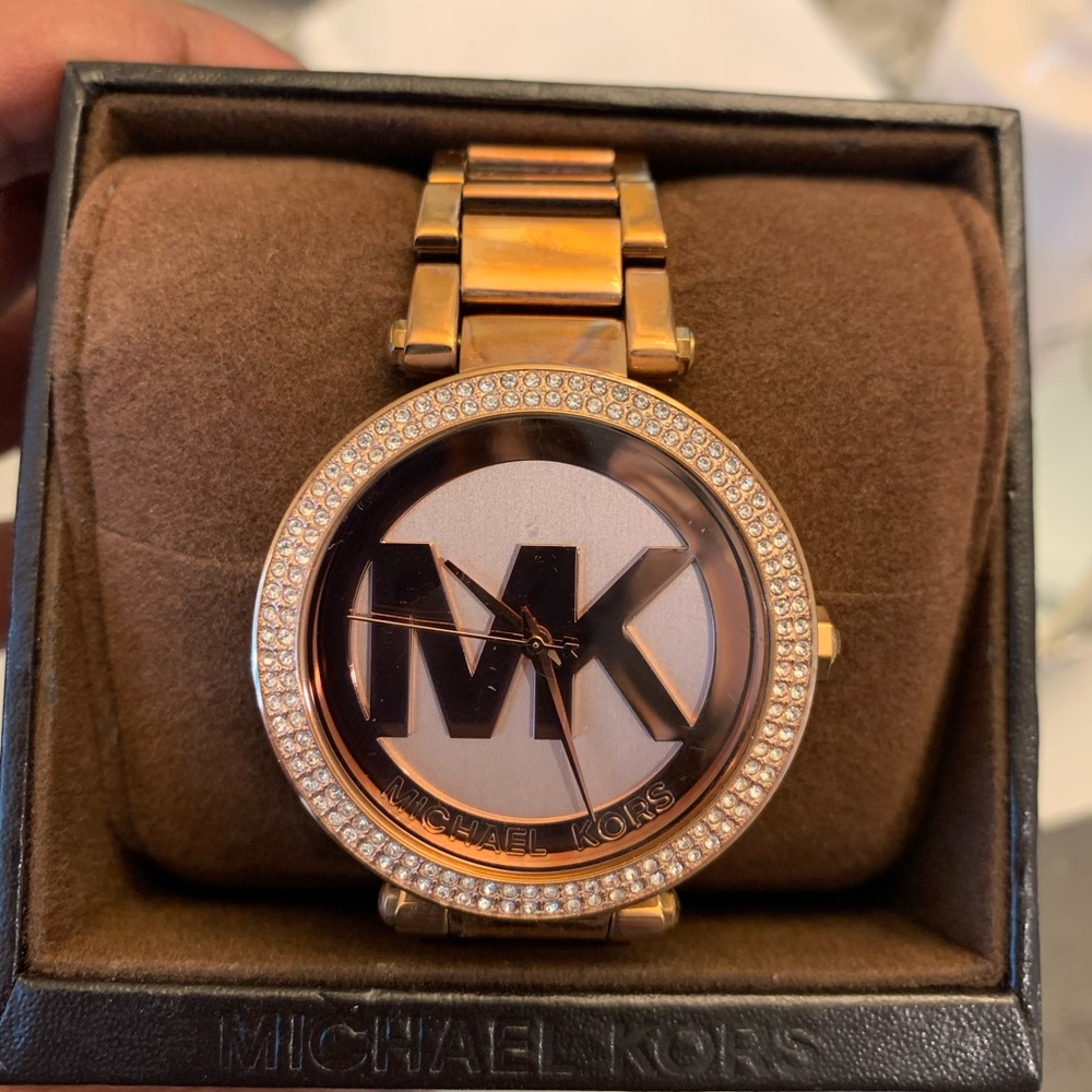 Michael Kors Rose gold watch
